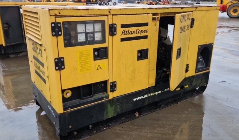 Atlas Copco QAS38 Generators For Auction: Leeds – 22nd, 23rd, 24th & 25th January 25 @ 8:00am