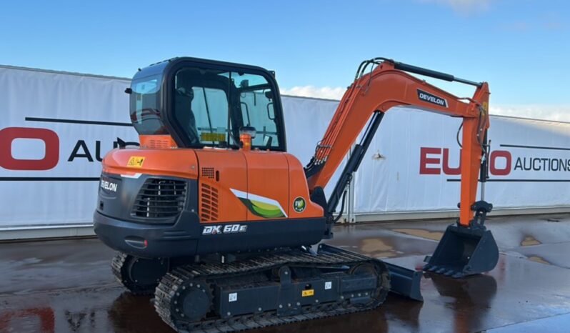 Unused 2024 Develon DX60E-10N 6 Ton+ Excavators For Auction: Dromore – 21st & 22nd February 2025 @ 9:00am For Auction on 2025-02-22 full