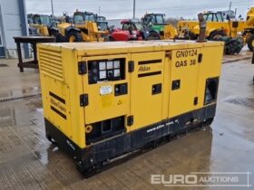 Atlas Copco QAS38 Generators For Auction: Leeds – 22nd, 23rd, 24th & 25th January 25 @ 8:00am