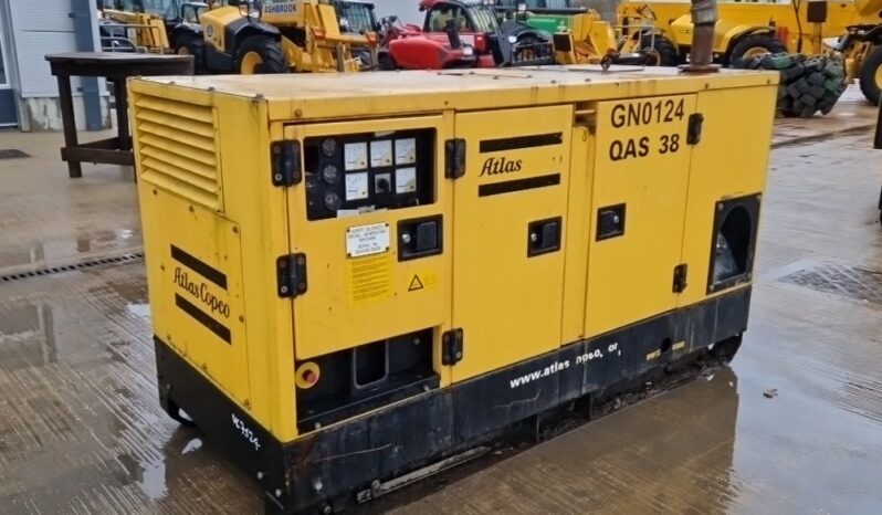 Atlas Copco QAS38 Generators For Auction: Leeds – 22nd, 23rd, 24th & 25th January 25 @ 8:00am