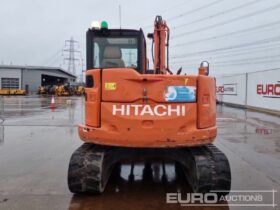 2015 Hitachi ZX85USB-5A 6 Ton+ Excavators For Auction: Leeds – 22nd, 23rd, 24th & 25th January 25 @ 8:00am full