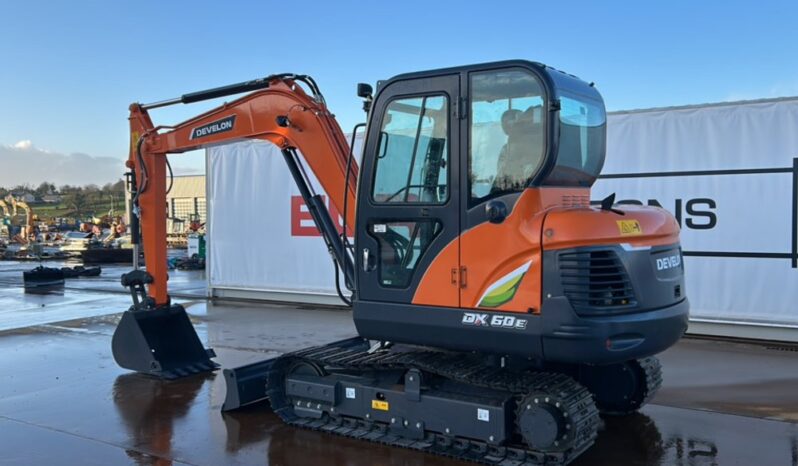 Unused 2024 Develon DX60E-10N 6 Ton+ Excavators For Auction: Dromore – 21st & 22nd February 2025 @ 9:00am For Auction on 2025-02-22 full