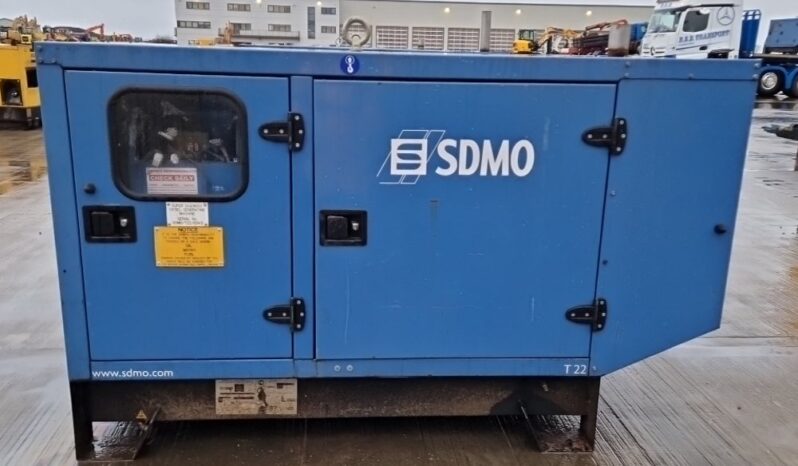 SDMO T22K Generators For Auction: Leeds – 22nd, 23rd, 24th & 25th January 25 @ 8:00am full