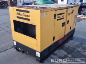 Atlas Copco QAS38 Generators For Auction: Leeds – 22nd, 23rd, 24th & 25th January 25 @ 8:00am full