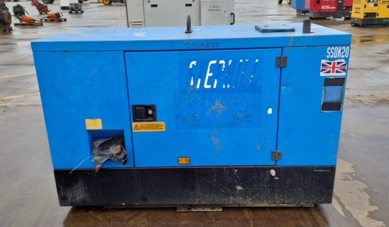 Stephill SSDK20 Generators For Auction: Leeds – 22nd, 23rd, 24th & 25th January 25 @ 8:00am full