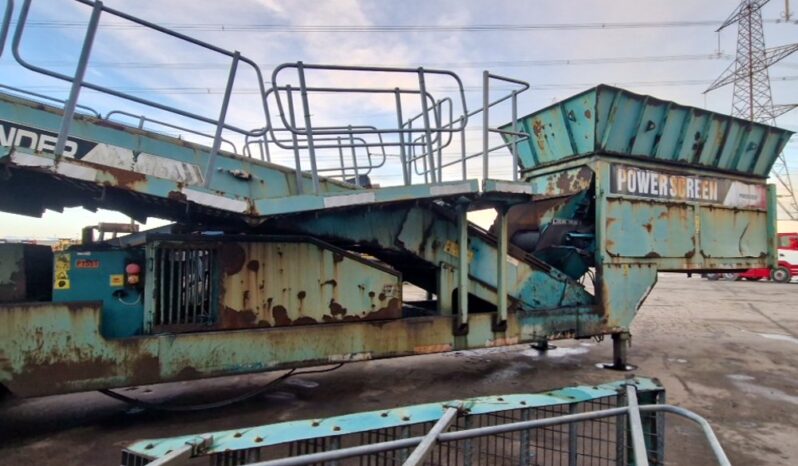 Powerscreen Commander 1400 Screeners For Auction: Leeds – 22nd, 23rd, 24th & 25th January 25 @ 8:00am full