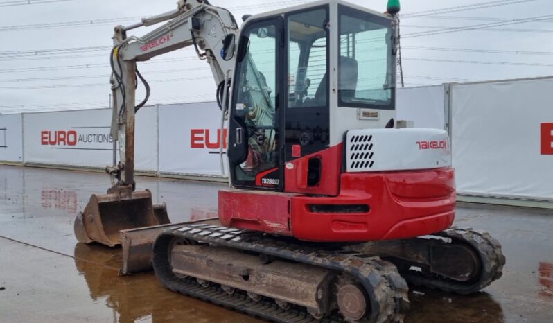 2015 Takeuchi TB280FR 6 Ton+ Excavators For Auction: Leeds – 22nd, 23rd, 24th & 25th January 25 @ 8:00am full