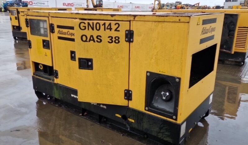 Atlas Copco QAS38 Generators For Auction: Leeds – 22nd, 23rd, 24th & 25th January 25 @ 8:00am full