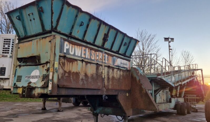 Powerscreen Commander 1400 Screeners For Auction: Leeds – 22nd, 23rd, 24th & 25th January 25 @ 8:00am