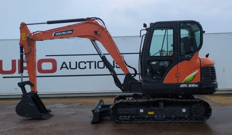 Unused 2024 Develon DX60E-10N 6 Ton+ Excavators For Auction: Dromore – 21st & 22nd February 2025 @ 9:00am For Auction on 2025-02-22 full