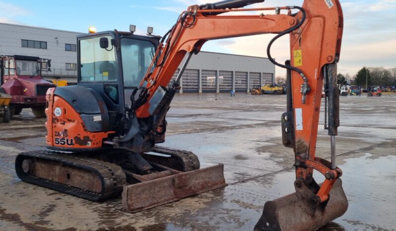 2015 Hitachi ZX55U-5A Mini Excavators For Auction: Leeds – 22nd, 23rd, 24th & 25th January 25 @ 8:00am full