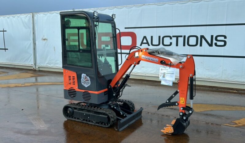 Unused 2024 Mammoth MP12 PRO Micro Excavators For Auction: Dromore – 21st & 22nd February 2025 @ 9:00am For Auction on 2025-02-22 full