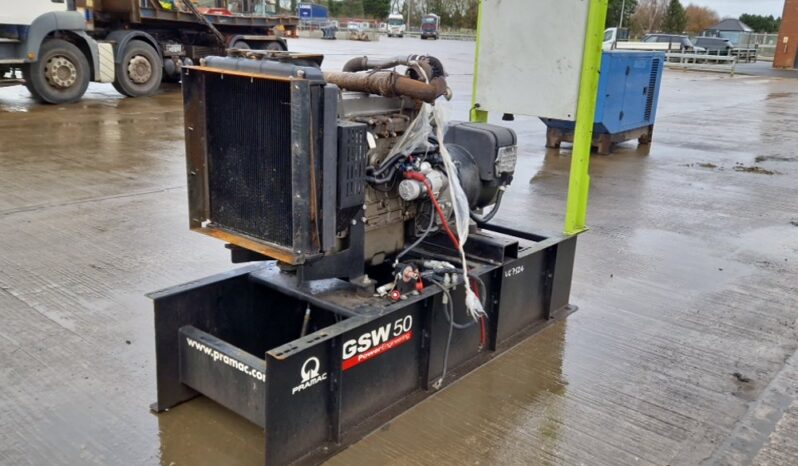 Pramac GSW50 Generators For Auction: Leeds – 22nd, 23rd, 24th & 25th January 25 @ 8:00am full