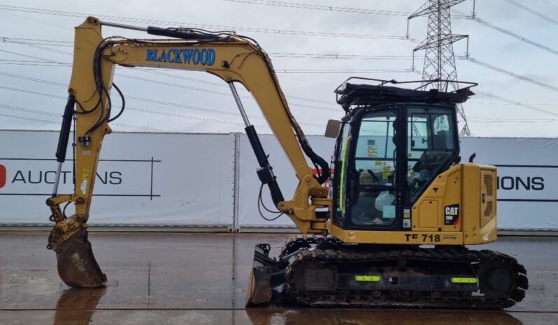 2019 CAT 308CR 6 Ton+ Excavators For Auction: Leeds – 22nd, 23rd, 24th & 25th January 25 @ 8:00am full