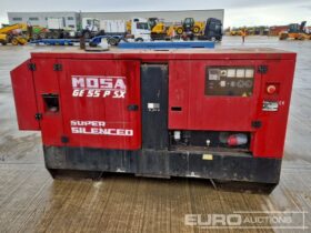 Mosa GE655PSX Generators For Auction: Leeds – 22nd, 23rd, 24th & 25th January 25 @ 8:00am full