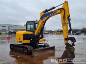 2015 JCB 85Z-1 ECO 6 Ton+ Excavators For Auction: Leeds – 22nd, 23rd, 24th & 25th January 25 @ 8:00am full