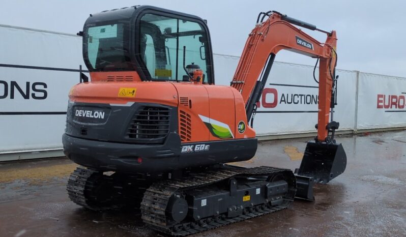 Unused 2024 Develon DX60E-10N 6 Ton+ Excavators For Auction: Dromore – 21st & 22nd February 2025 @ 9:00am For Auction on 2025-02-22 full