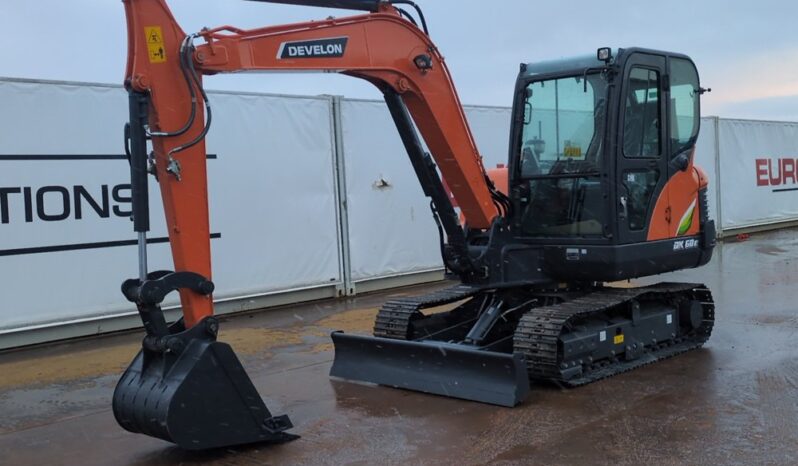 Unused 2024 Develon DX60E-10N 6 Ton+ Excavators For Auction: Dromore – 21st & 22nd February 2025 @ 9:00am For Auction on 2025-02-22