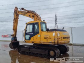 Hyundai R130LC-3 10 Ton+ Excavators For Auction: Leeds – 22nd, 23rd, 24th & 25th January 25 @ 8:00am full