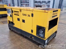 Atlas Copco QAS38 Generators For Auction: Leeds – 22nd, 23rd, 24th & 25th January 25 @ 8:00am full