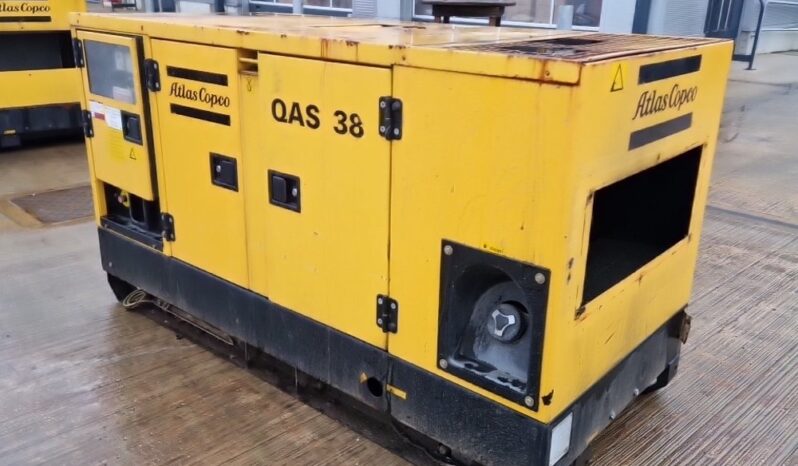 Atlas Copco QAS38 Generators For Auction: Leeds – 22nd, 23rd, 24th & 25th January 25 @ 8:00am full