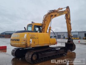 Hyundai R130LC-3 10 Ton+ Excavators For Auction: Leeds – 22nd, 23rd, 24th & 25th January 25 @ 8:00am full