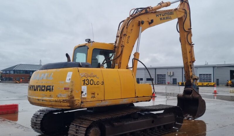 Hyundai R130LC-3 10 Ton+ Excavators For Auction: Leeds – 22nd, 23rd, 24th & 25th January 25 @ 8:00am full