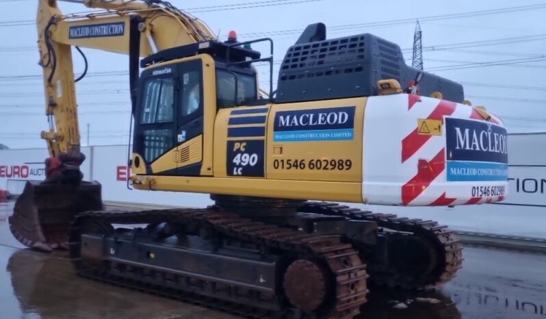 2020 Komatsu PC490LC-11E0 20 Ton+ Excavators For Auction: Leeds – 22nd, 23rd, 24th & 25th January 25 @ 8:00am full