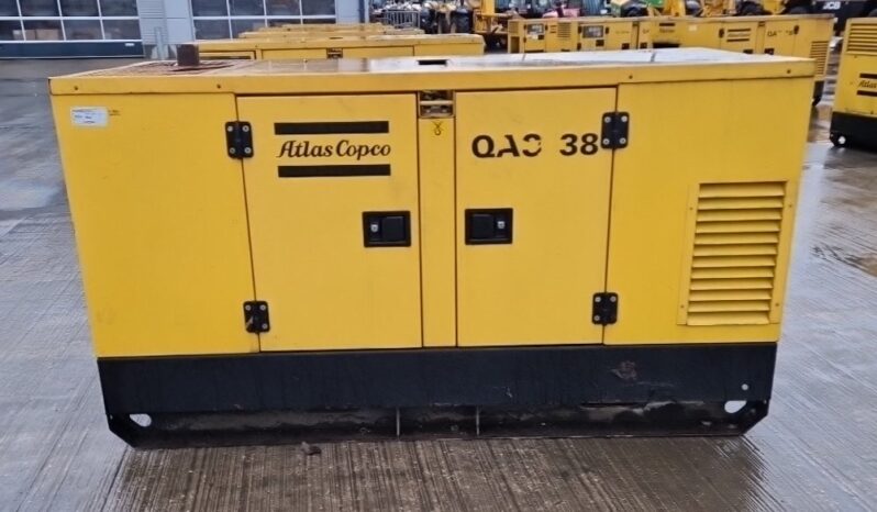 Atlas Copco QAS38 Generators For Auction: Leeds – 22nd, 23rd, 24th & 25th January 25 @ 8:00am full