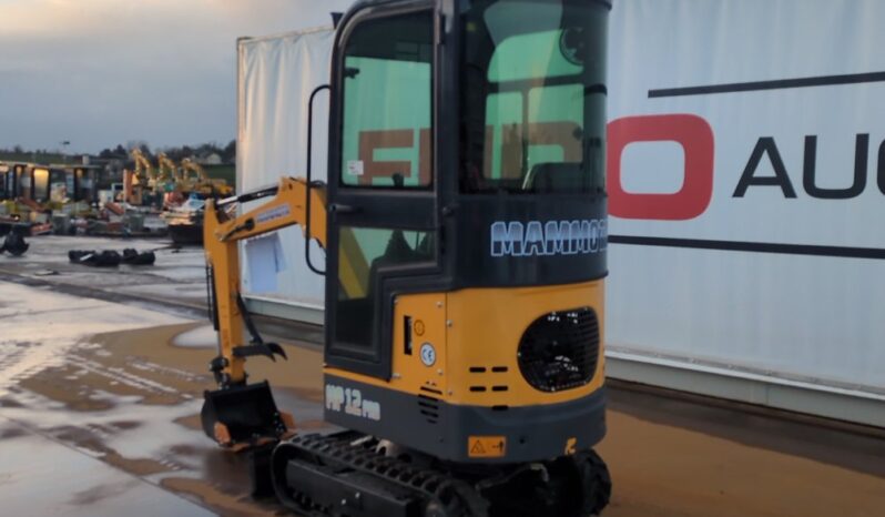 Unused 2024 Mammoth MP12 PRO Micro Excavators For Auction: Dromore – 21st & 22nd February 2025 @ 9:00am For Auction on 2025-02-22 full