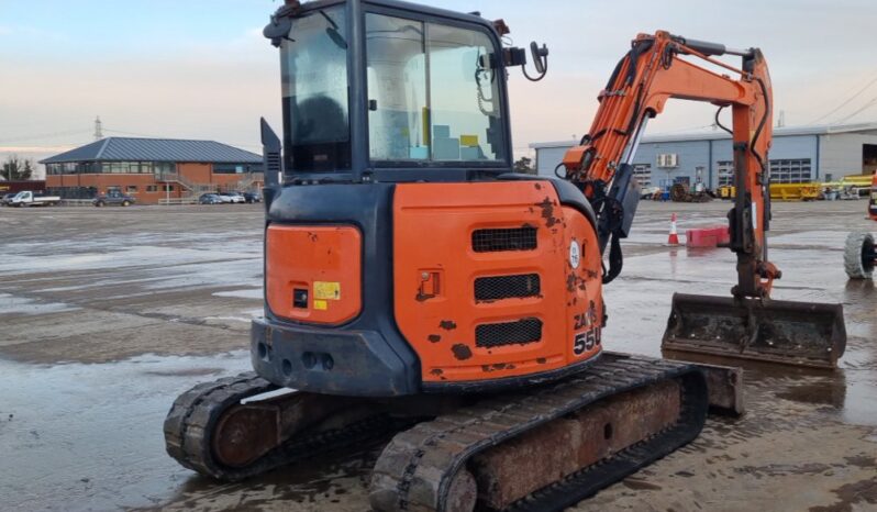 2015 Hitachi ZX55U-5A Mini Excavators For Auction: Leeds – 22nd, 23rd, 24th & 25th January 25 @ 8:00am full