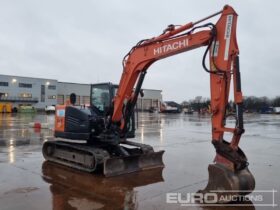 2015 Hitachi ZX85USB-5A 6 Ton+ Excavators For Auction: Leeds – 22nd, 23rd, 24th & 25th January 25 @ 8:00am full