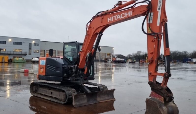 2015 Hitachi ZX85USB-5A 6 Ton+ Excavators For Auction: Leeds – 22nd, 23rd, 24th & 25th January 25 @ 8:00am full