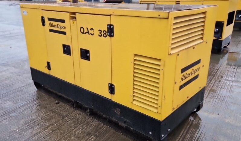 Atlas Copco QAS38 Generators For Auction: Leeds – 22nd, 23rd, 24th & 25th January 25 @ 8:00am full