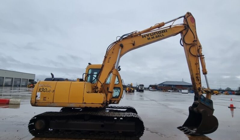 Hyundai R130LC-3 10 Ton+ Excavators For Auction: Leeds – 22nd, 23rd, 24th & 25th January 25 @ 8:00am full