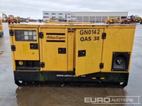 Atlas Copco QAS38 Generators For Auction: Leeds – 22nd, 23rd, 24th & 25th January 25 @ 8:00am full