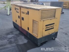 Atlas Copco QAS38 Generators For Auction: Leeds – 22nd, 23rd, 24th & 25th January 25 @ 8:00am full