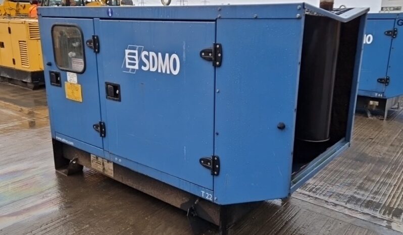 SDMO T22K Generators For Auction: Leeds – 22nd, 23rd, 24th & 25th January 25 @ 8:00am full