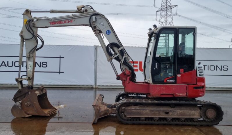 2015 Takeuchi TB280FR 6 Ton+ Excavators For Auction: Leeds – 22nd, 23rd, 24th & 25th January 25 @ 8:00am full