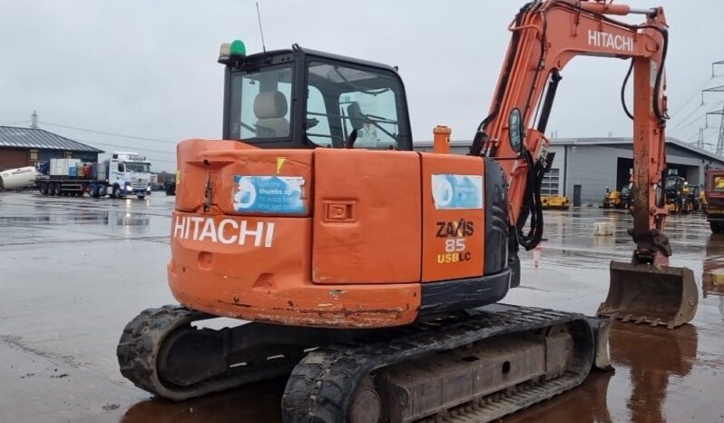 2015 Hitachi ZX85USB-5A 6 Ton+ Excavators For Auction: Leeds – 22nd, 23rd, 24th & 25th January 25 @ 8:00am full