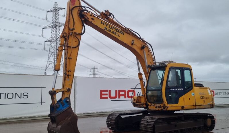 Hyundai R130LC-3 10 Ton+ Excavators For Auction: Leeds – 22nd, 23rd, 24th & 25th January 25 @ 8:00am