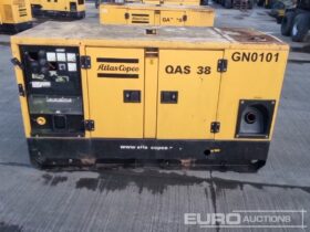 Atlas Copco QAS38 Generators For Auction: Leeds – 22nd, 23rd, 24th & 25th January 25 @ 8:00am full