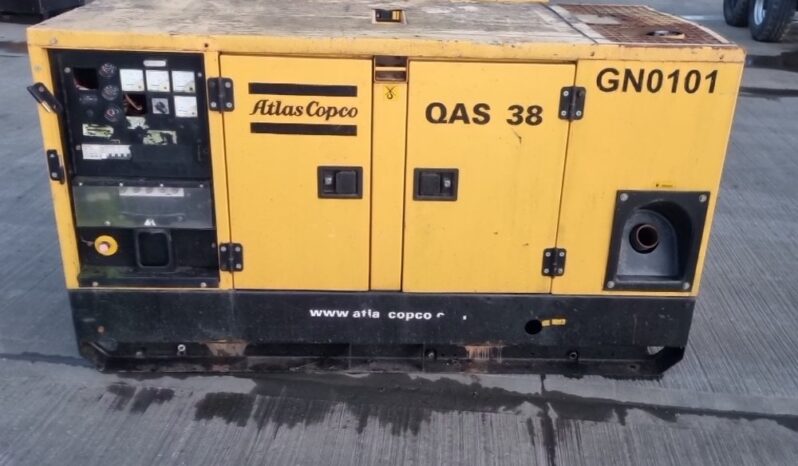 Atlas Copco QAS38 Generators For Auction: Leeds – 22nd, 23rd, 24th & 25th January 25 @ 8:00am full