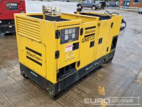 Atlas Copco QAS38 Generators For Auction: Leeds – 22nd, 23rd, 24th & 25th January 25 @ 8:00am