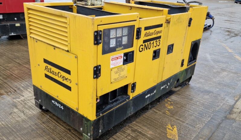 Atlas Copco QAS38 Generators For Auction: Leeds – 22nd, 23rd, 24th & 25th January 25 @ 8:00am