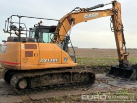 2015 Case CX130 10 Ton+ Excavators For Auction: Leeds – 22nd, 23rd, 24th & 25th January 25 @ 8:00am full