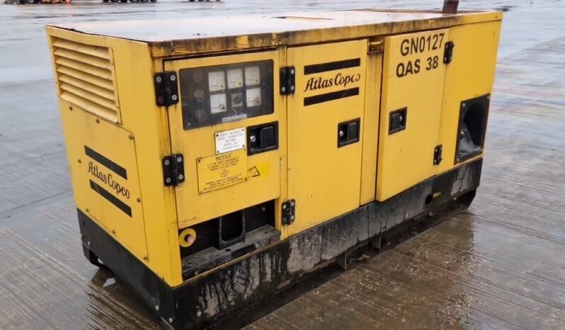 Atlas Copco QAS38 Generators For Auction: Leeds – 22nd, 23rd, 24th & 25th January 25 @ 8:00am