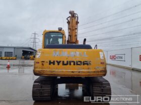 Hyundai R130LC-3 10 Ton+ Excavators For Auction: Leeds – 22nd, 23rd, 24th & 25th January 25 @ 8:00am full