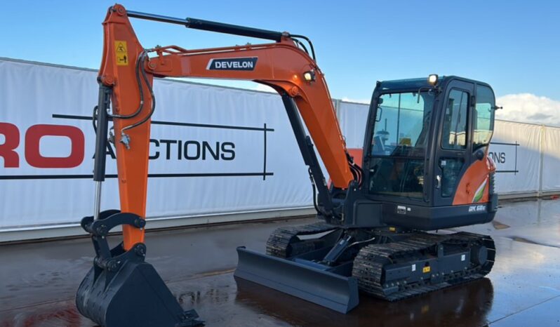 Unused 2024 Develon DX60E-10N 6 Ton+ Excavators For Auction: Dromore – 21st & 22nd February 2025 @ 9:00am For Auction on 2025-02-22