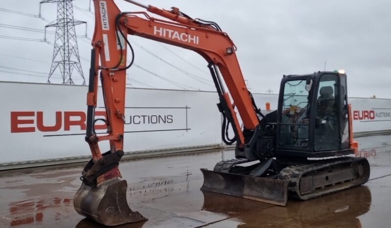 2015 Hitachi ZX85USB-5A 6 Ton+ Excavators For Auction: Leeds – 22nd, 23rd, 24th & 25th January 25 @ 8:00am